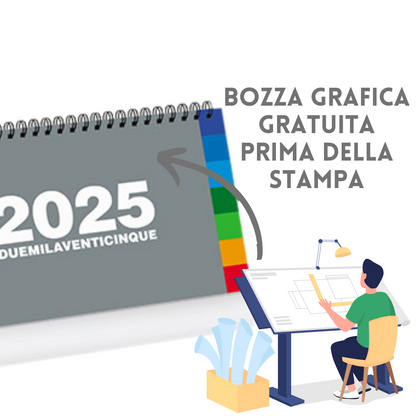 Calendari personalizzati 2024 da banco PA703