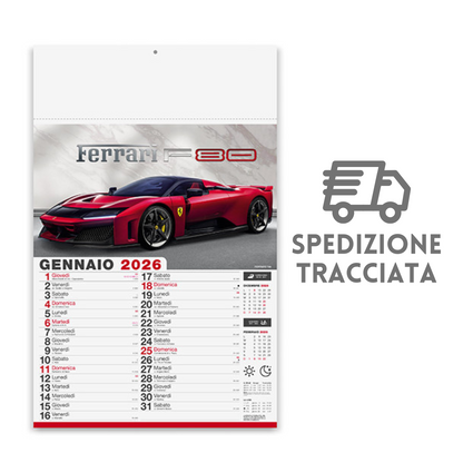 Calendario illustrato 2026 Auto Sportive | Cod. PA162