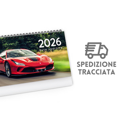 Calendario da banco 2026 Auto Sportive | Cod. PA406