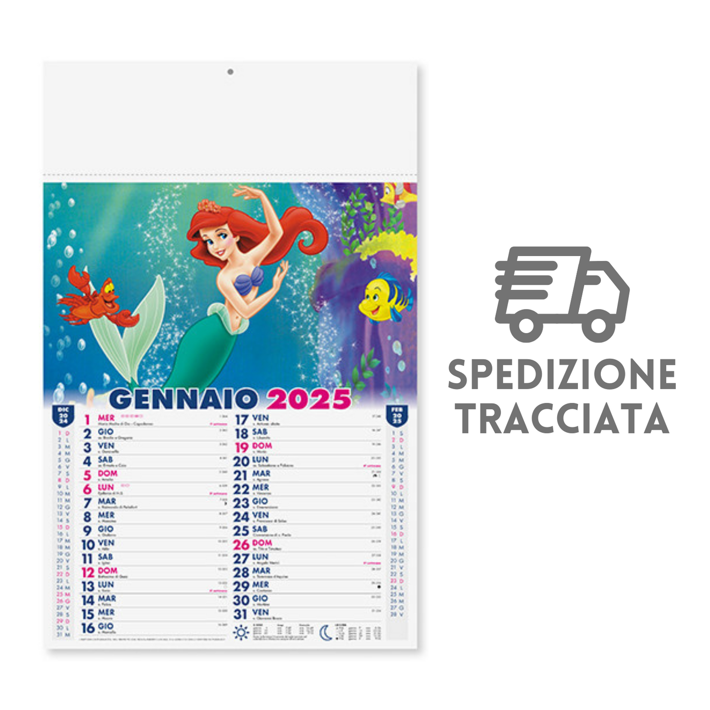 Calendario illustrato 2025 Favole | Cod. PA105