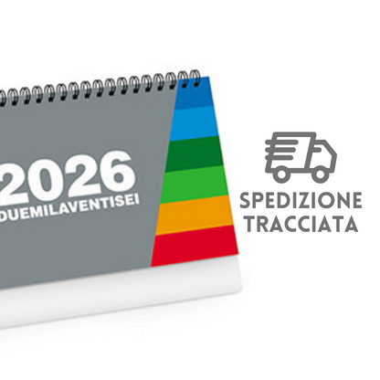 Calendario da banco 2026 personalizzato | Cod. PA703