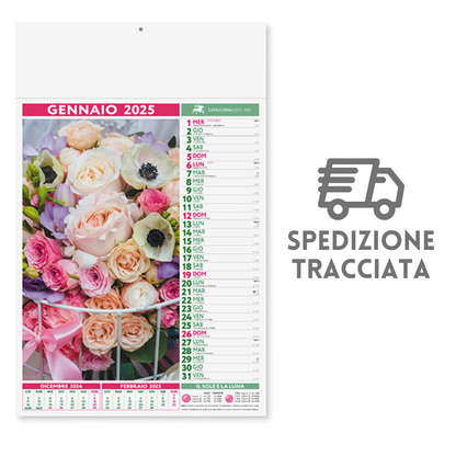 Calendari personalizzati 2025 illustrati PA103