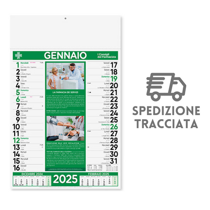 Calendari personalizzati 2025 illustrati PA154
