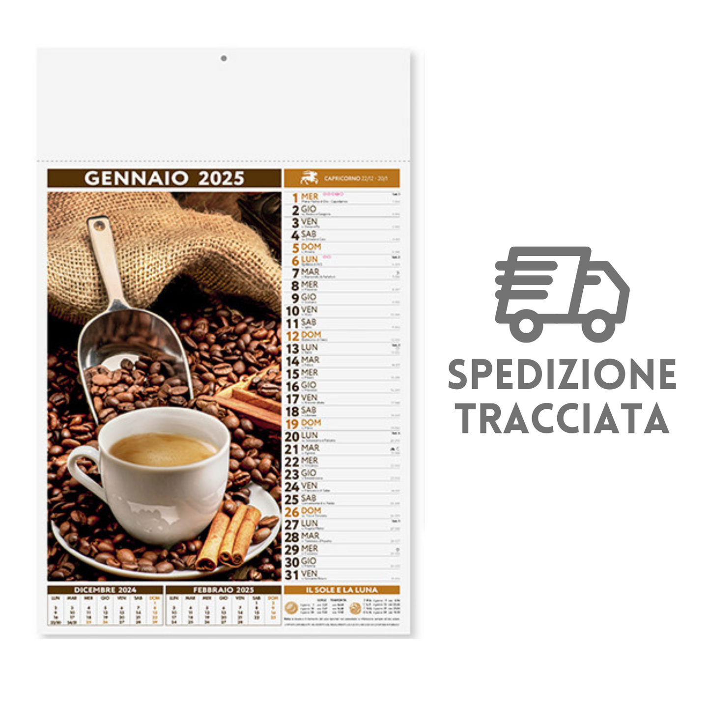 Calendari personalizzati 2025 illustrati PA148