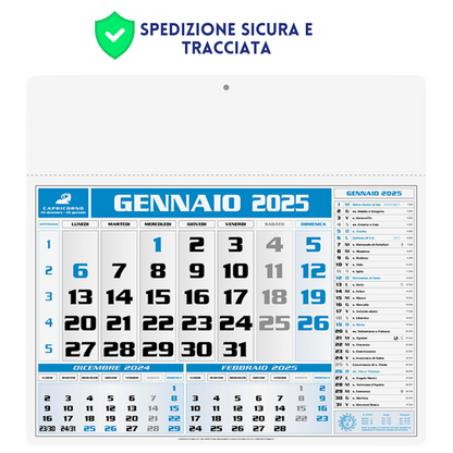 Calendario personalizzato 2026 americano | Cod. PA560