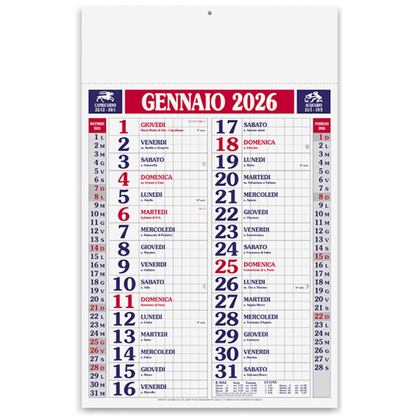 Calendario olandese 2026 personalizzato | Cod. PA610