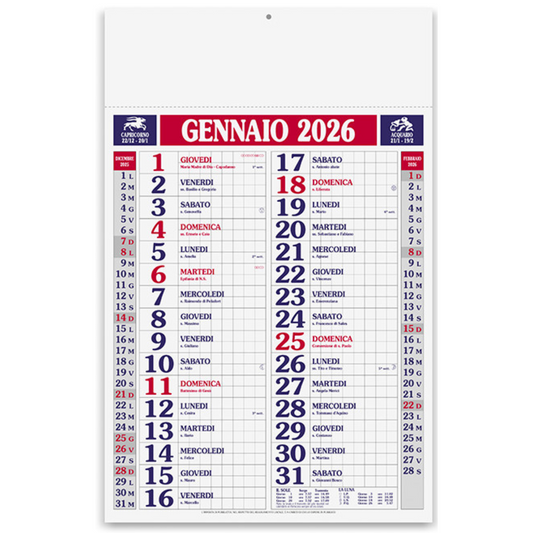 Calendario olandese 2026 personalizzato | Cod. PA610