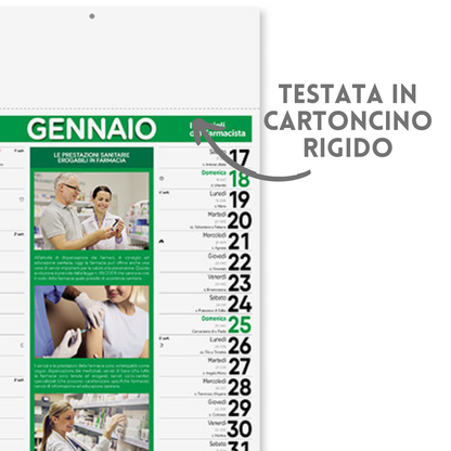 Kit Calendario 2026 + Penna Personalizzati | Cod. Kit Pharma