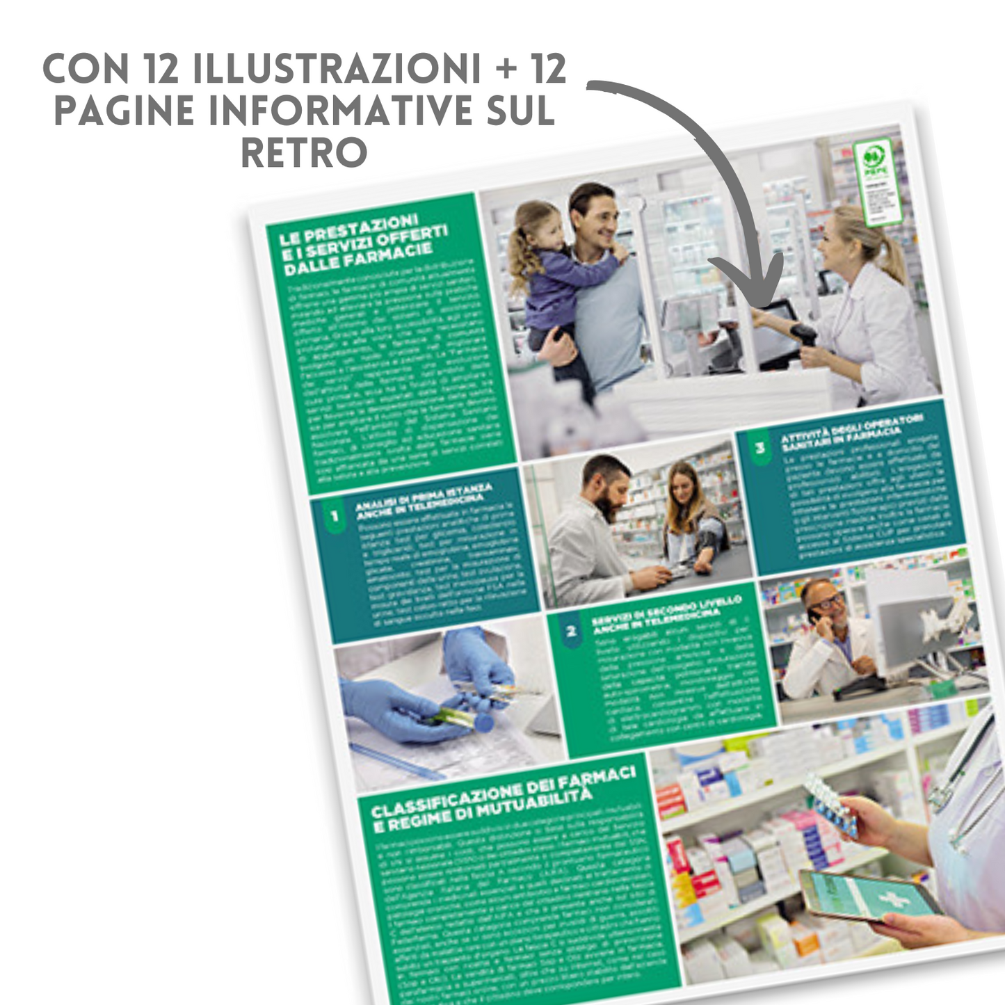Kit Calendario 2026 + Penna Personalizzati | Cod. Kit Pharma
