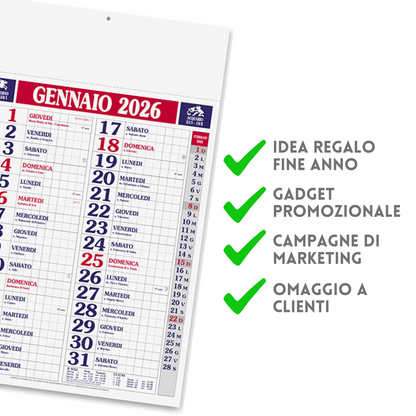 Calendario olandese 2026 personalizzato | Cod. PA610