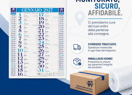 Calendario olandese personalizzato 2027 Classic