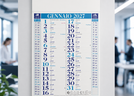 Calendario olandese personalizzato 2027 Classic