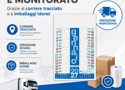 Calendario olandese personalizzato 2027 Colors