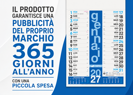 Calendario olandese personalizzato 2027 Colors