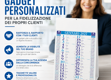 Calendario olandese personalizzato 2027 Classic