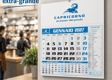Calendario olandese personalizzato 2027 Americano