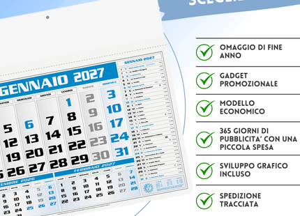 Calendario olandese personalizzato 2027 Americano
