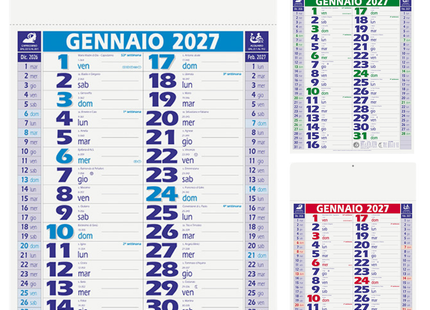 Calendario olandese personalizzato 2027 Medium