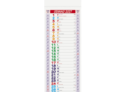 Calendario olandese personalizzato 2027 Silhouette