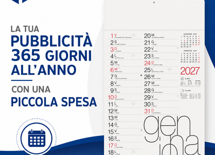 Calendario olandese personalizzato 2027 Moderno