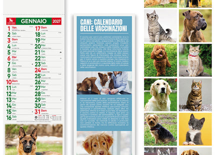 calendari personalizzati 2027