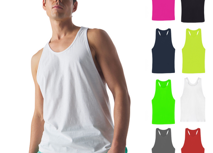 Canotte sportive Unisex personalizzate 140 gr. | Cod. BS001
