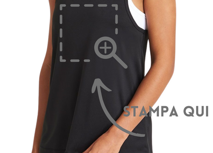 Canotta Sportiva Femminile personalizzata | Cod. JC027