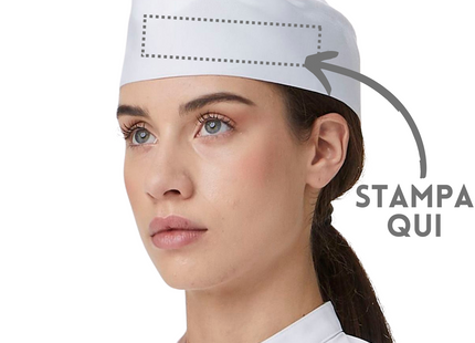 Cappello da ristorazione personalizzato | Cod. MI015
