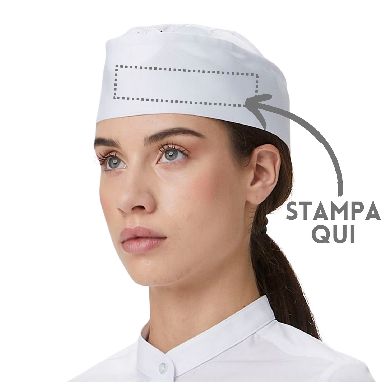 Cappello da ristorazione personalizzato | Cod. MI015