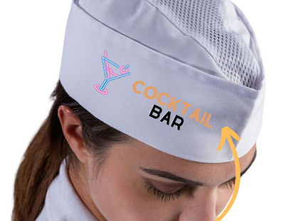 Cappello da ristorazione personalizzato | Cod. MI015