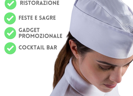 Cappello da ristorazione personalizzato | Cod. MI015