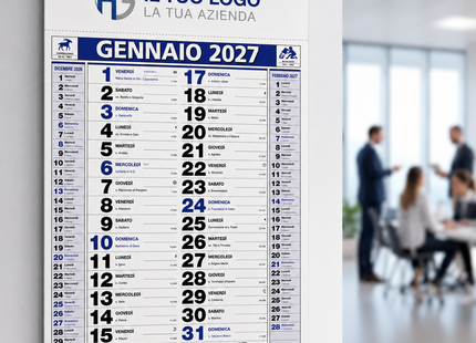 Calendario olandese personalizzato 2027 Elegant