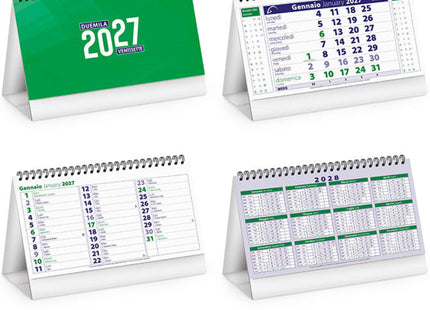 calendari da tavolo personalizati 2027