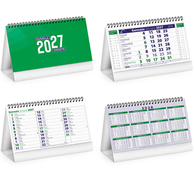 calendari da tavolo personalizati 2027