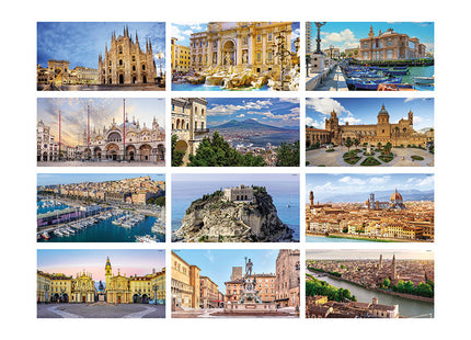 Calendario olandese personalizzato 2027 Città d'Italia