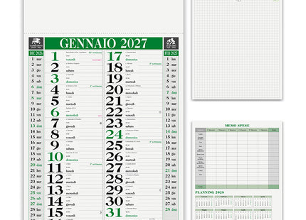 Calendario olandese personalizzato 2027 Classic