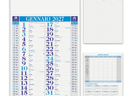 Calendario olandese personalizzato 2027 Classic