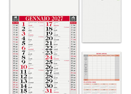 Calendario olandese personalizzato 2027 Classic