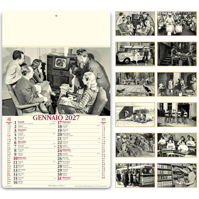 calendari personalizzati 2027