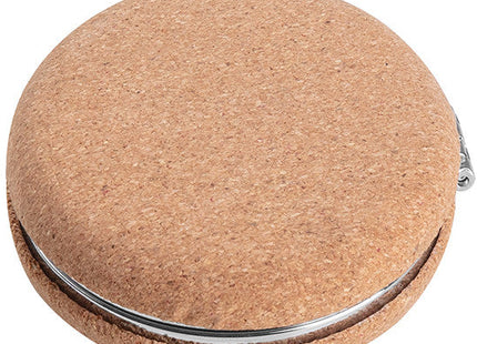 Specchietti da borsa personalizzati in sughero Cork mirror