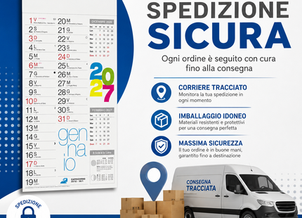Calendario olandese personalizzato 2027 Shaded Moderno