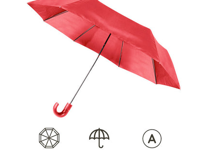 Mini ombrello automatico personalizzato DAMP a 3 sezioni con fodero PL131