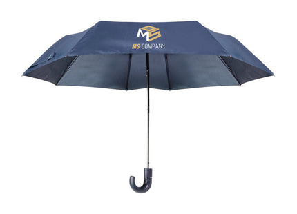 Mini ombrello automatico personalizzato DAMP a 3 sezioni con fodero PL131
