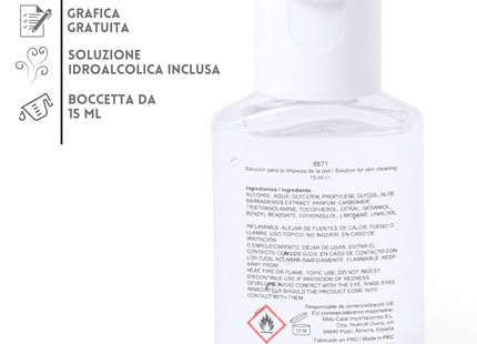 Boccetta gel idroalcolico personalizzata 6571