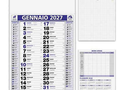 Calendario olandese personalizzato 2027 Elegant