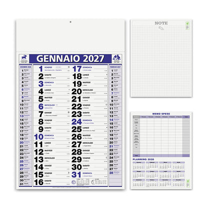 Calendario olandese personalizzato 2027 Elegant