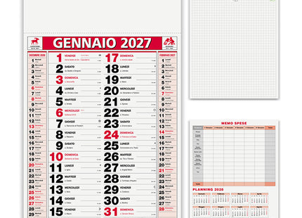 Calendario olandese personalizzato 2027 Elegant