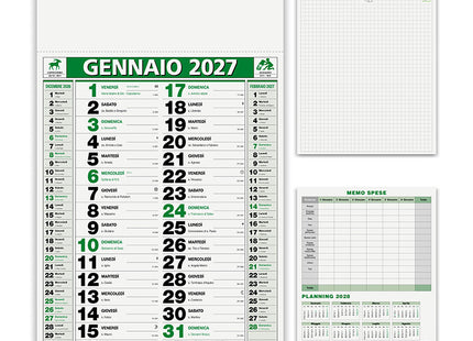 Calendario olandese personalizzato 2027 Elegant