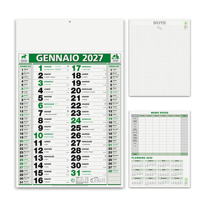 Calendario olandese personalizzato 2027 Elegant
