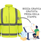 Giaca Softshell da lavoro alta visibilità | Cod. KXSSHJ